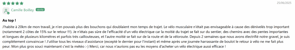 avis client kit syklo powertrail z8