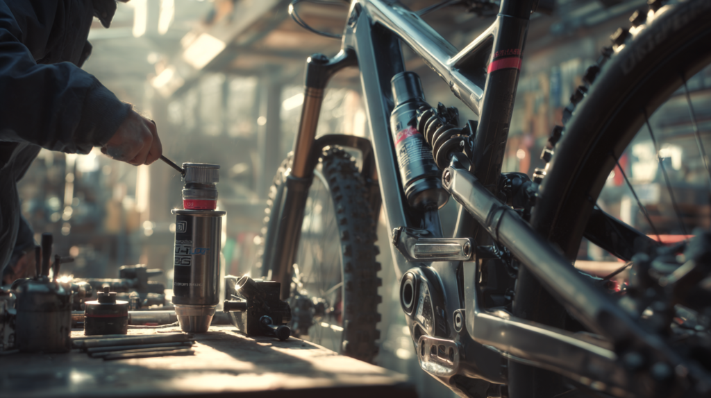 entretien d'un vttae tout suspendu