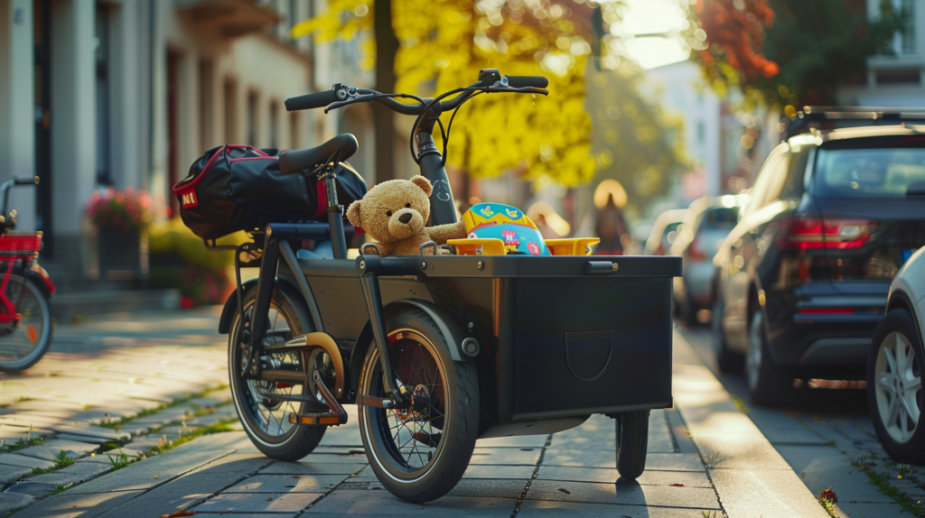 jouets pour enfants dans un vae cargo