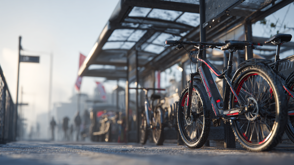 parking sécurisé pour les intermofdalités vae