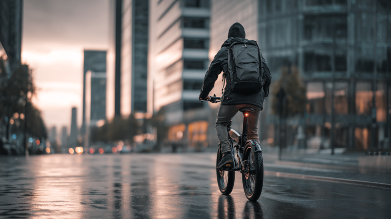 trajet domicile travail en vélo électrique