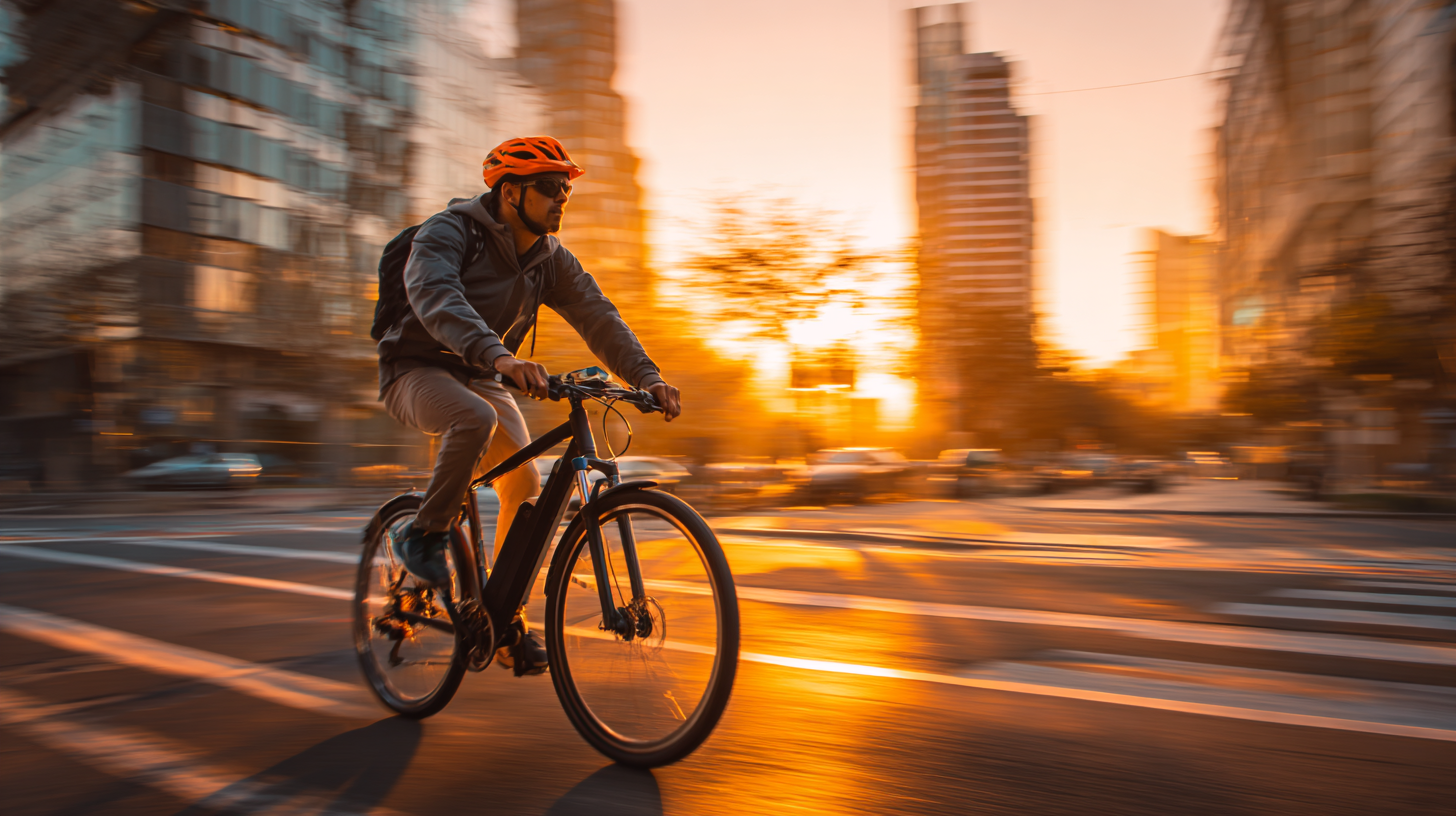vélo électrique en ville
