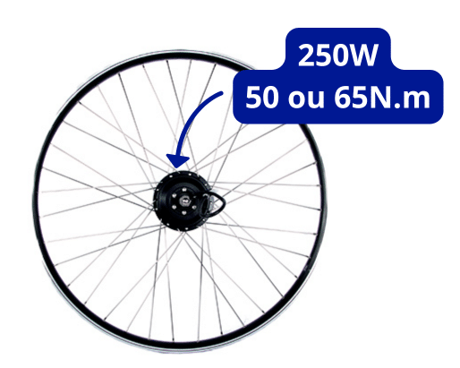 kit moteur + roue a fond gaston