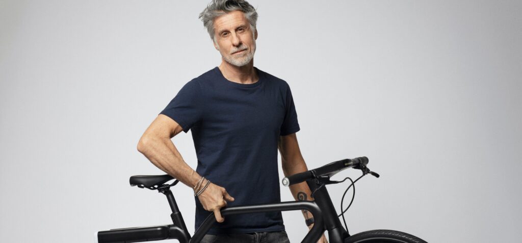 marc simoncini et son vélo électrique angell bike