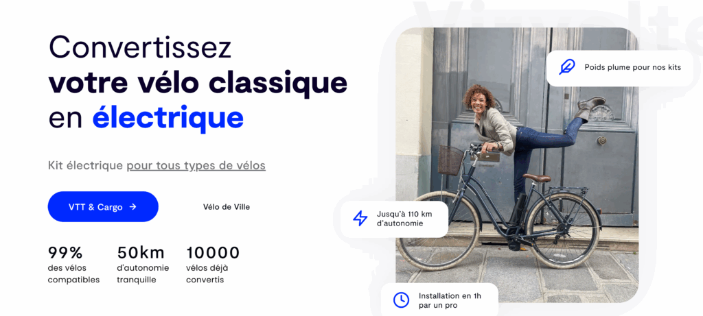 page accueil site virvolt