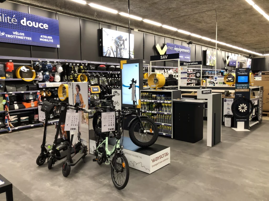 rayon vélo électrique chez norauto