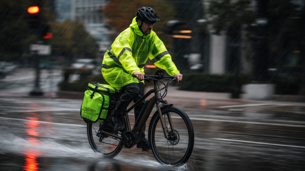 equipement de vélo pour la pluie