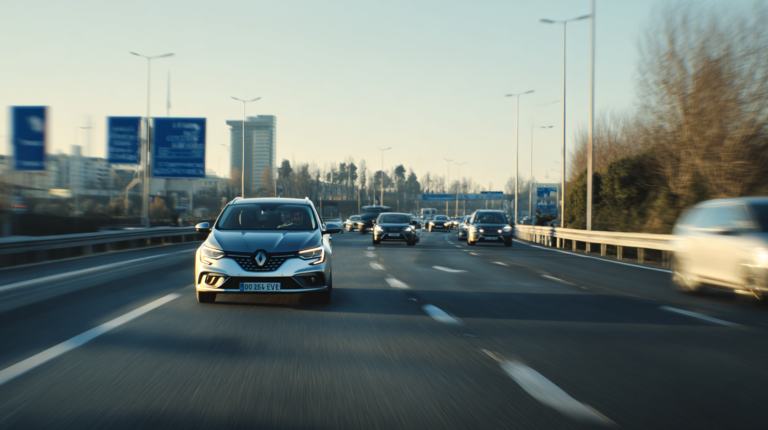 renault sur les périphérique à toulouse