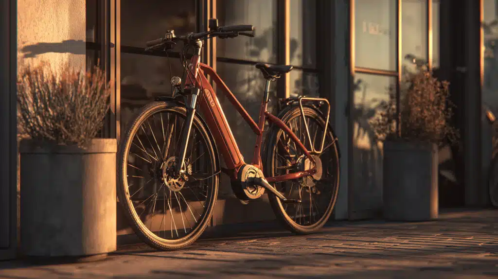 vélo électrique urbain de style neomouv