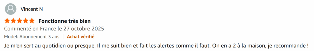 avis client invoxia tracker gps