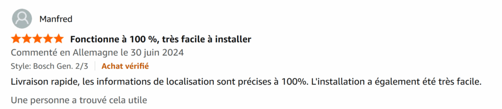 avis client sur le biketrax traceur gps