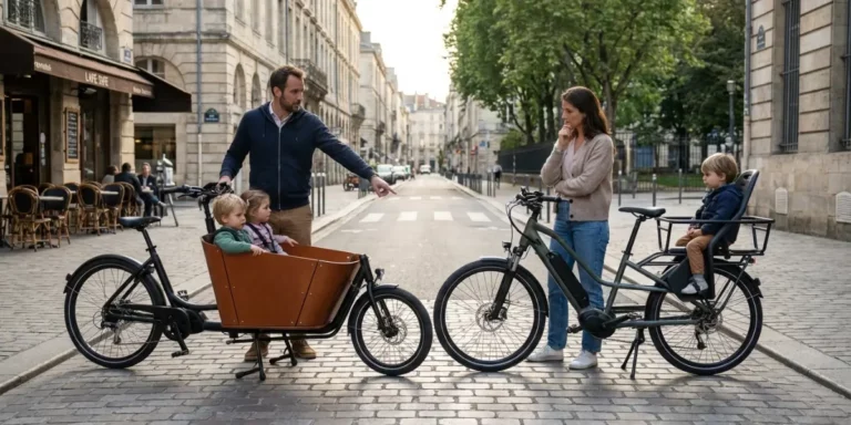 comparaison entre le vae cargo et longtail