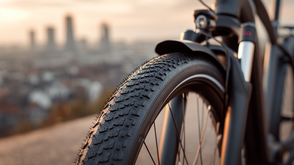 pneu large pour vtc électrique