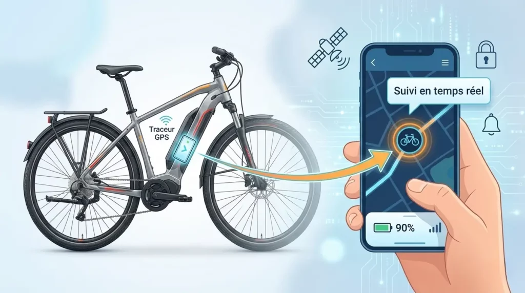 suivi en temps réel avec un tracker gps pour vélo