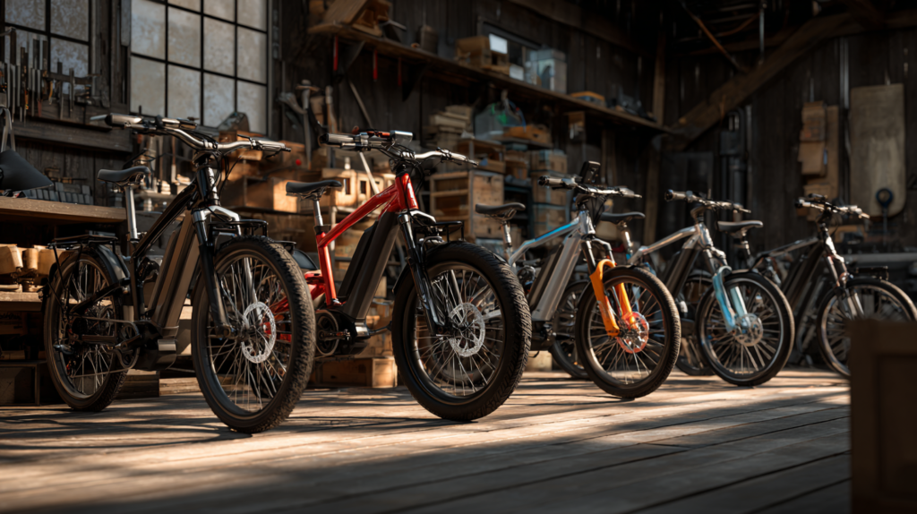 vtt avec freins à disque mécanique et hydraulique