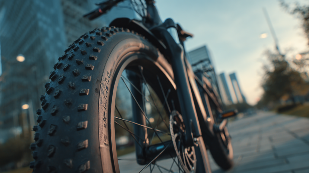 pneu large de vae à crampon