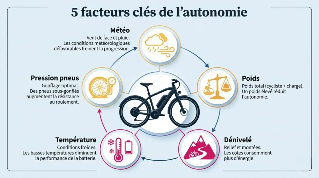 5 facteurs clés de l'autonomie d'une batterie