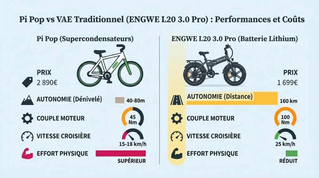 comparaison entre pi pop et engwe l20 3.0 pro