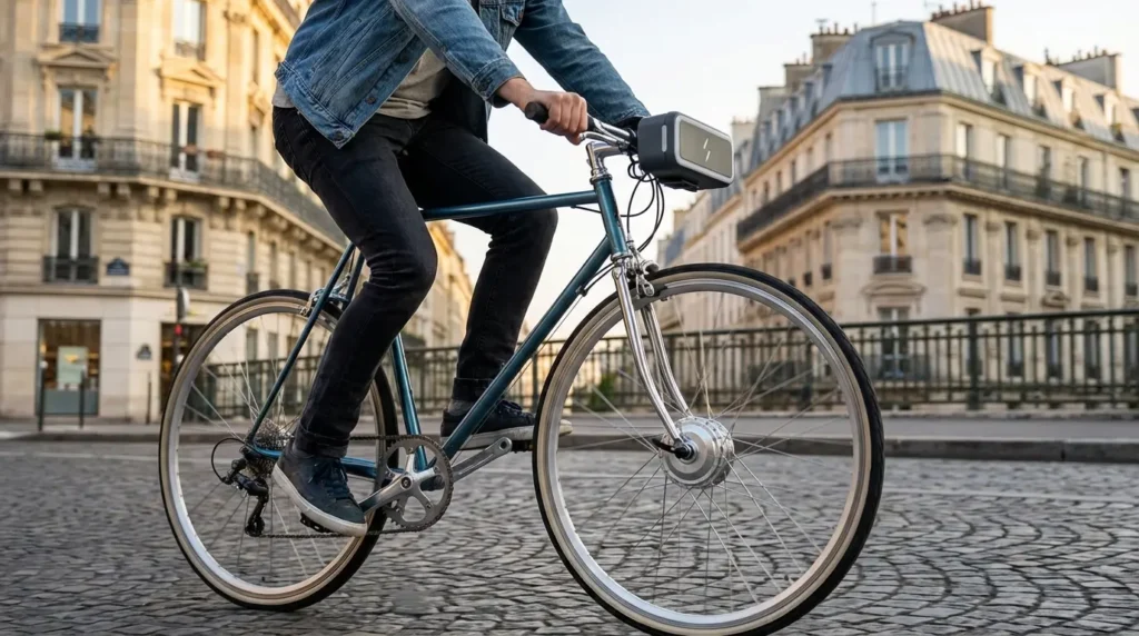 vélo avec kit swytch dans paris