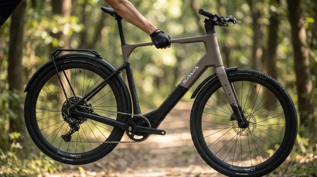 vélo éléectrique gravel sava gelaro