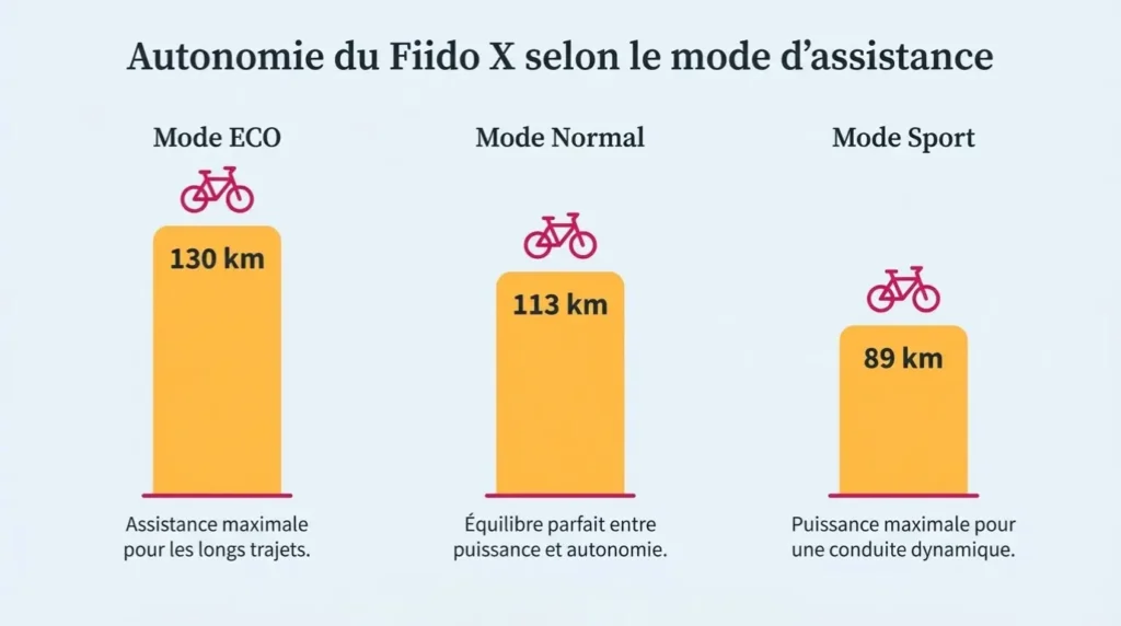 autonomie du fiido x