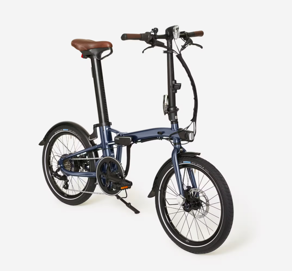 vélo pliant decathlon e fold 900