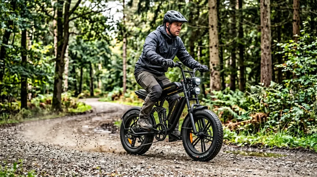 ballade en engwe m20 sur chemin