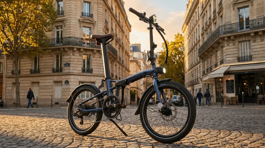 e fold 900 sur béquille