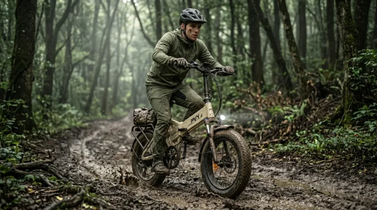 pvy z20 plus sur chemin boueux