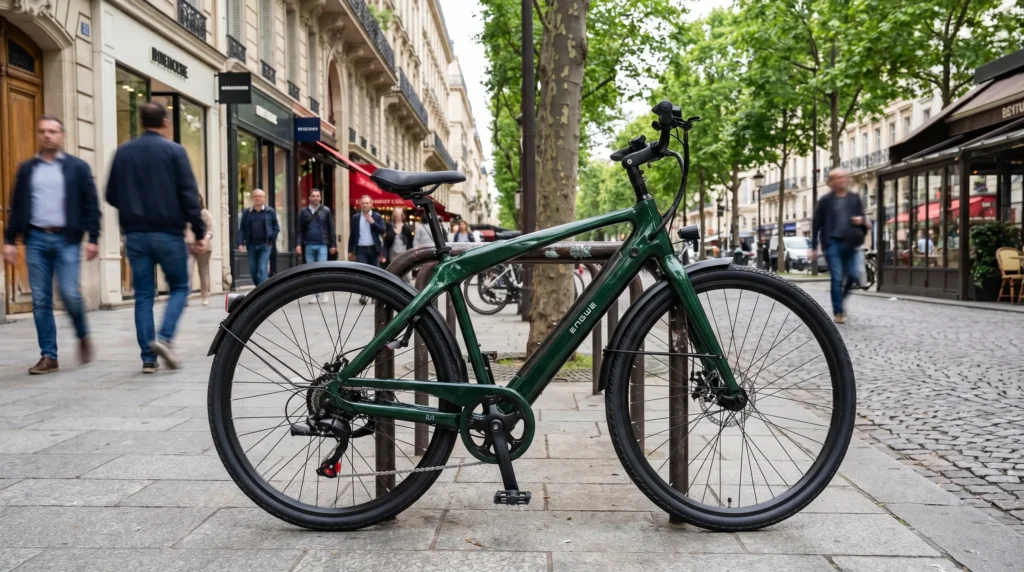 vélo n1 air rangé en ville