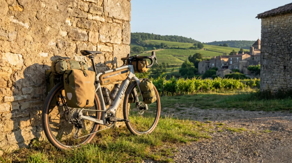 cube nuroad hybrid c62 avec sacoches