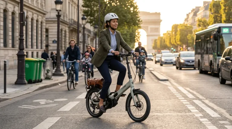 vélotafeus sur le cube fold hybrid 545