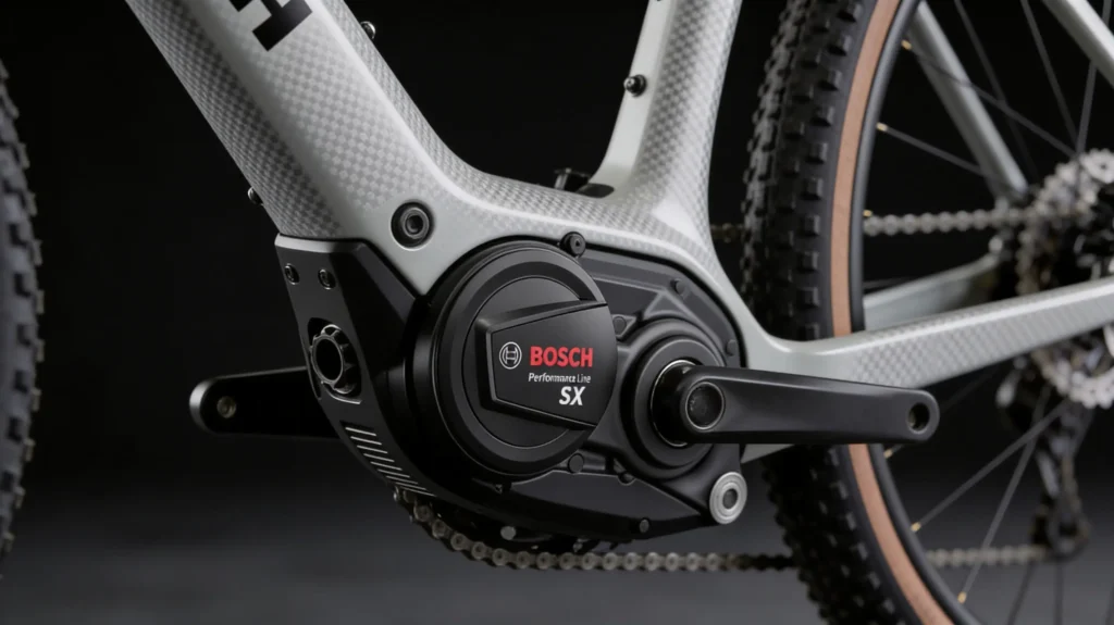 zoome sur le moteur bosch performance line sx