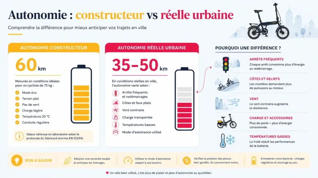 autonomie constructeurs vs réelle autonomie urbaine du dyu a5