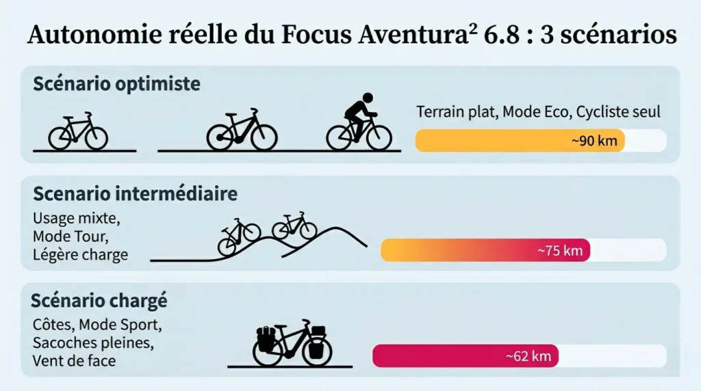 autonomie réelle du focus aventura²