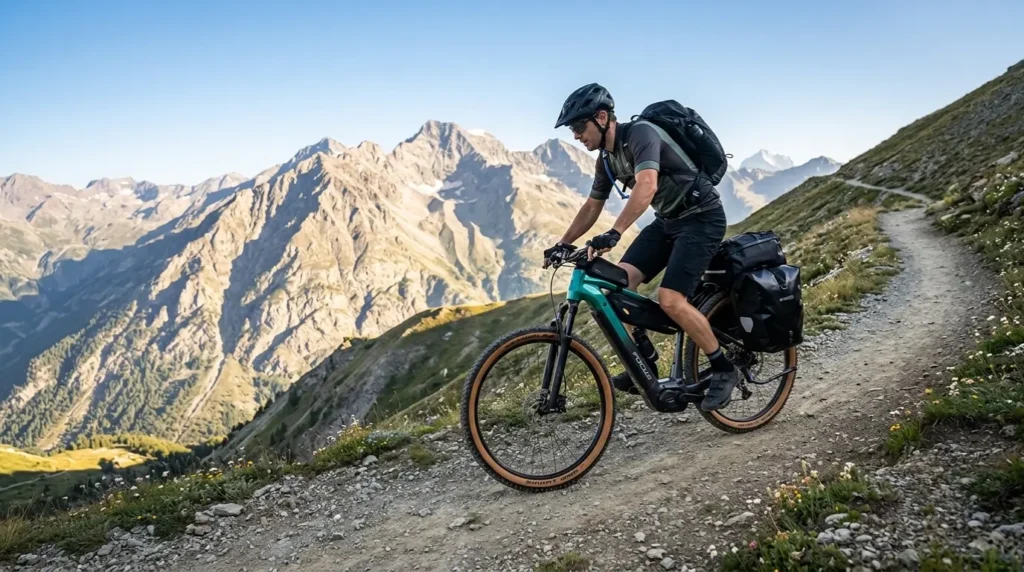 descente en vtt focus jarifa² d'un voyageur