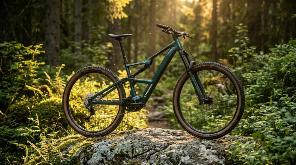 vtt Électrique tout suspendu orbea rise sl
