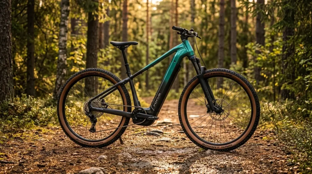 vtt focus jarifa² en forêt