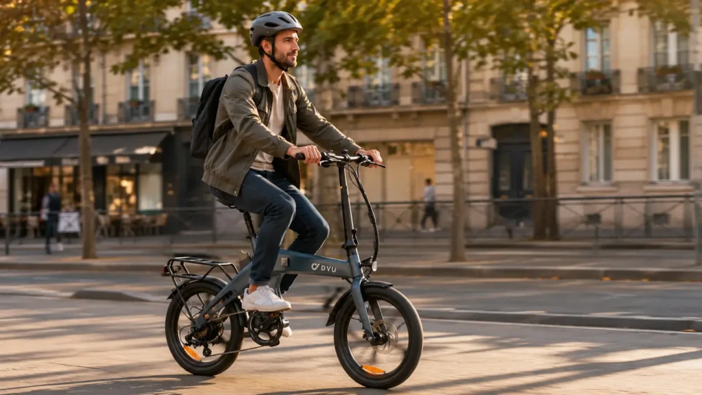 vélo taffeur sur un dyu t1