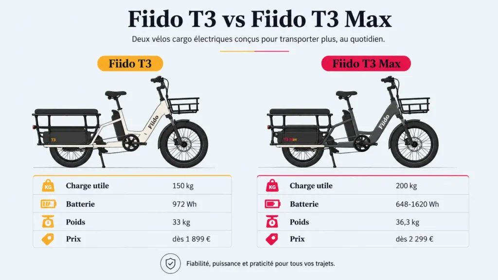 fiido t3 vs fiido t3 max