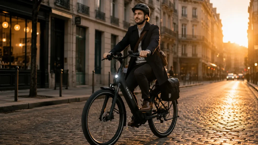 vélotafeur en c6t de tezeus