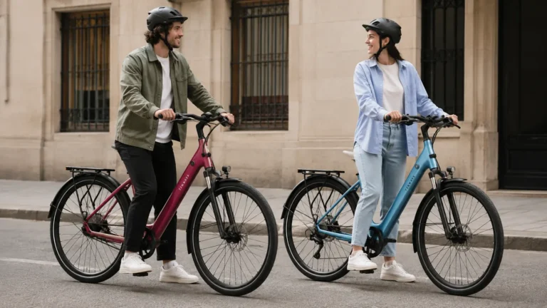couple en balade avec le tenways cgo800s et plus
