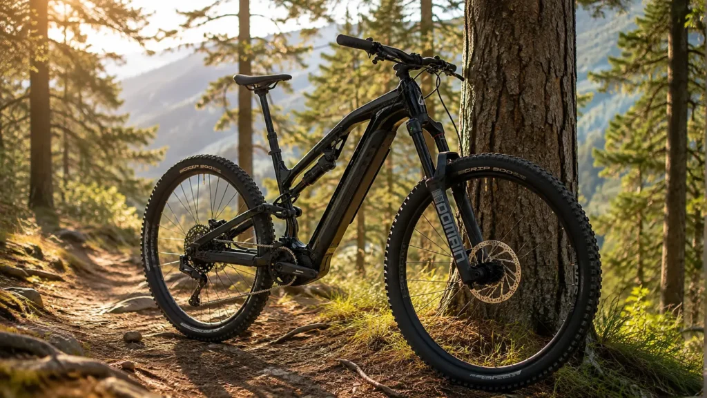 rockrider e feel 900 posé contre un arbre