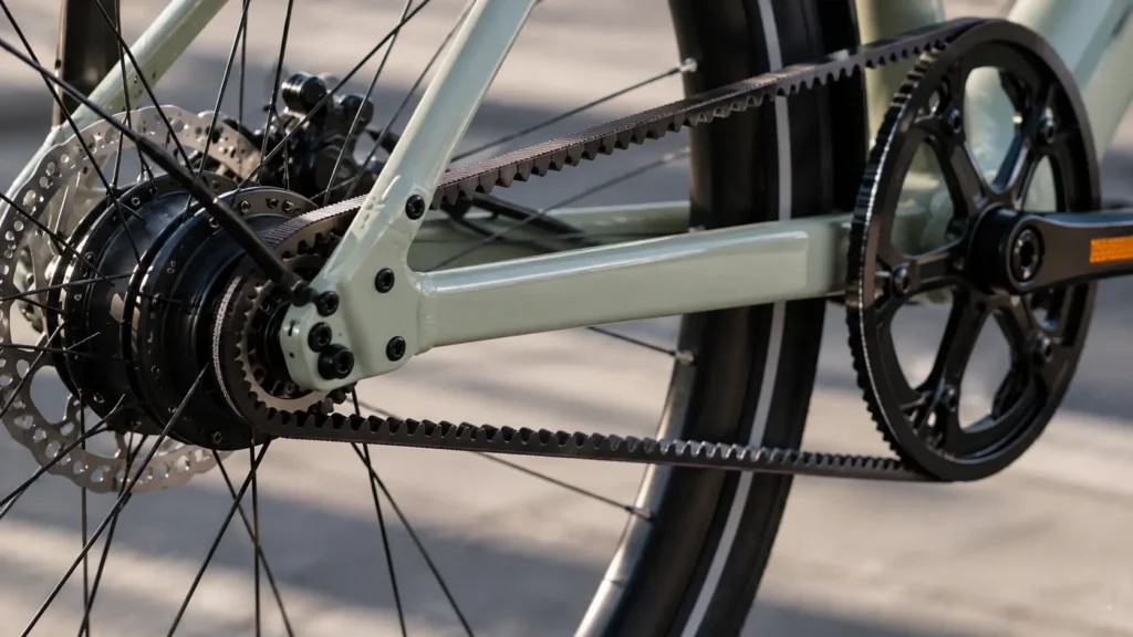 transmission par courroie sur un tenways cgo009